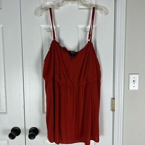 Torrid Womens Burnt Orange Tank Size 3